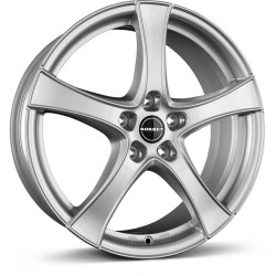 BORBET F2 BRILLIANT SILVER 7.5JxR18 PCD5x108 ET52.5 CB63.4