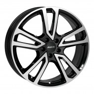 Janta aliaj ALUTEC TORMENTA DIAMANT-SCHWARZ-FRONTPOLIERT 7X17 5X114.3 ET48.5 67.1