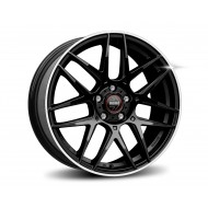 Janta aliaj MOMO COMPETIZIONE GLOSSY BLACK POLISHED 8X18 5X112 ET35 79.6